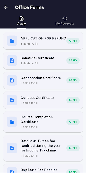 FISAT Mobile Screenshot 1