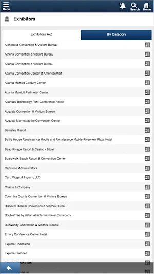 GSAE Events Screenshot 1