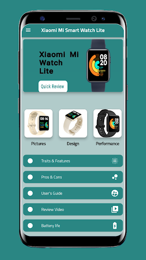 Xiaomi Mi Watch Lite Guide Screenshot 0