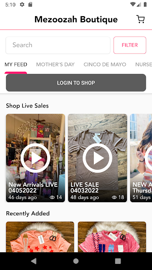 Mezoozah Boutique Screenshot 1