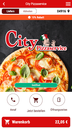 City Pizzaservice Screenshot 0