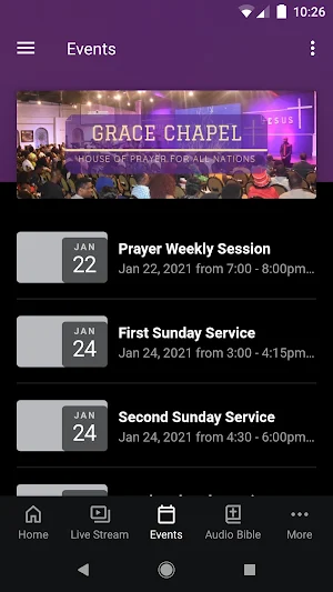 GRACE CHAPEL - HPFN Screenshot 2