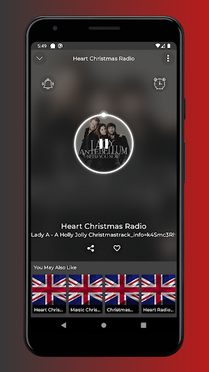 Heart Christmas Radio UK App Screenshot 1