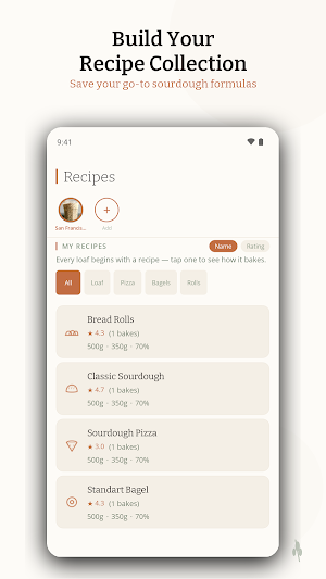 The Bake Log: Sourdough Baker Screenshot 2
