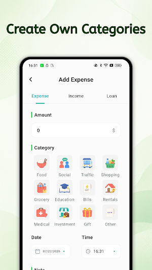 MoneyLog Screenshot 2