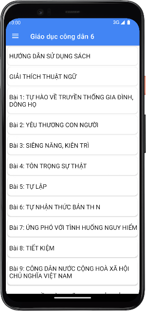 Giáo dục công dân Lớp6 Screenshot 3