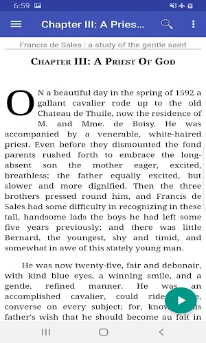 Francis de Sales : a study of the gentle saint Screenshot 0