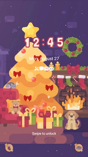 Cozy Soft Christmas- Wallpaper Screenshot 1