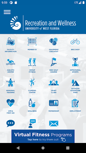 UWF Recreation and Wellness Screenshot 1