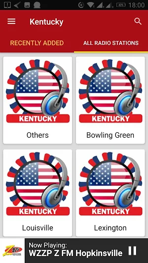 Kentucky Radio Stations Screenshot 2