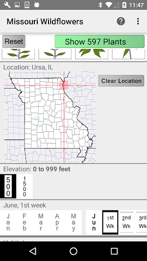 Missouri Wildflowers Screenshot 1