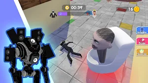 Toilet Camera Battle Screenshot 2