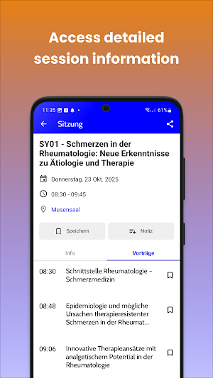 Schmerzkongress 2025 by m:con Screenshot 2
