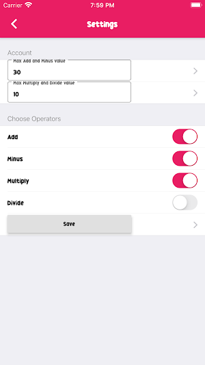 Number Workout Screenshot 0