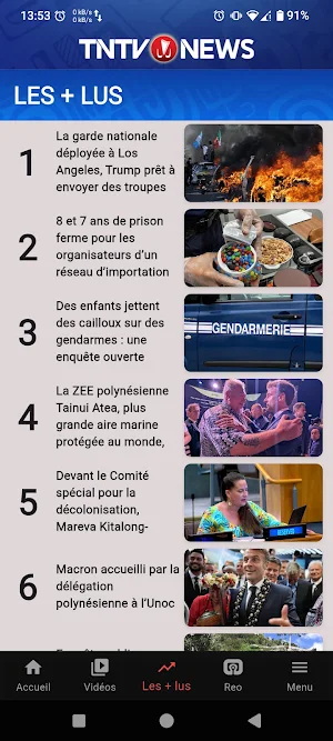 TNTV News - l'actu de Tahiti Screenshot 2