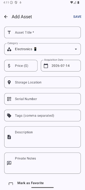 AssetBinder Screenshot 1