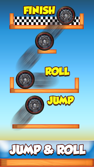 Climb & Jump: Tyre Challenge Screenshot 0