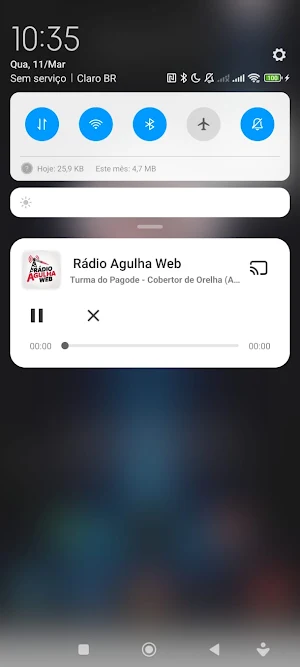Rádio Agulha Web Screenshot 2