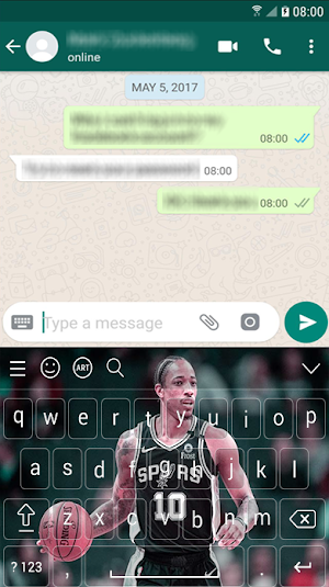 Demar Derozan Keyboard NBA The Screenshot 2