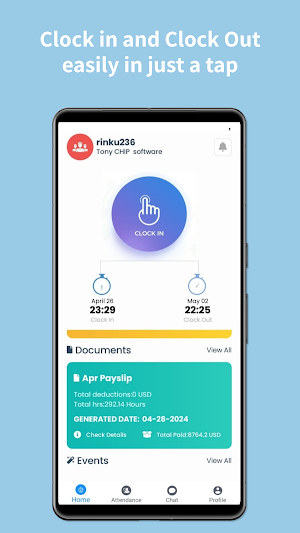 Task InOuts Employee Screenshot 1