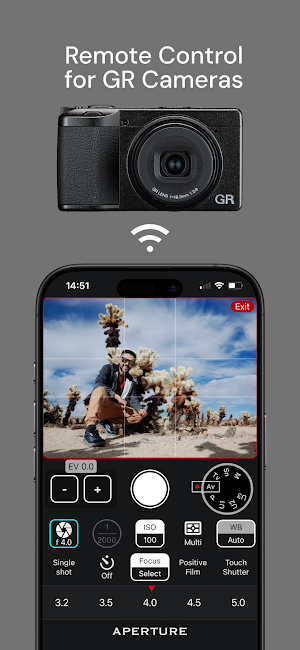 GR Control: Ricoh GR Remote Screenshot 0