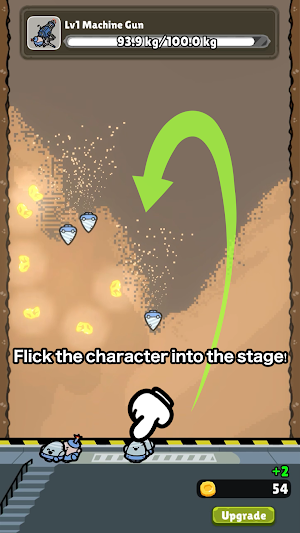 Flick Throw Miners Screenshot 0