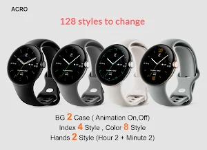 ACRO Simpleless A1 Watchface Screenshot 3