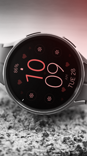 Digital Love watch face Screenshot 3