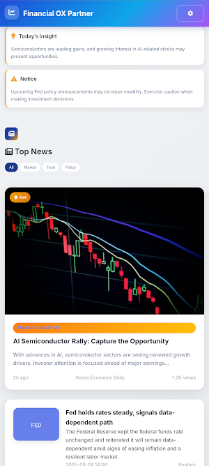 Financial OX Partner Screenshot 2