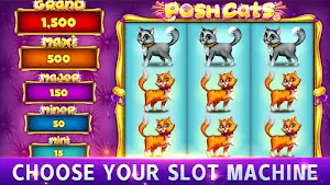 Posh Cats Slots Screenshot 1
