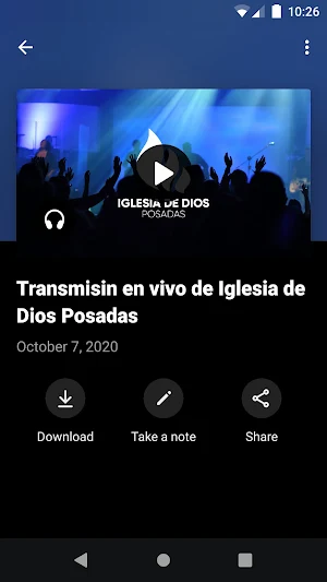 Iglesia de Dios IDD Screenshot 2