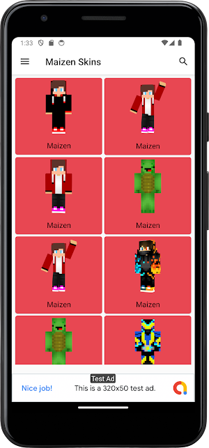 Skins Maizen for Minecraft Screenshot 2