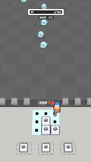 Button Hero: Roguelike TD Screenshot 2