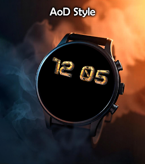 Cyborg Neon Watch Face Screenshot 3