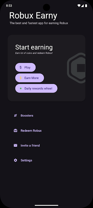 Robux Earny - Earn Rbx! Screenshot 2