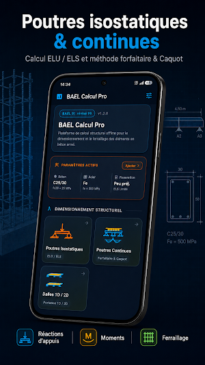 BAEL Calcul Pro Screenshot 1