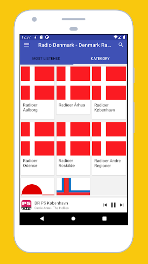 Radio Denmark - Denmark Radio + DAB Radio Stations Screenshot 0