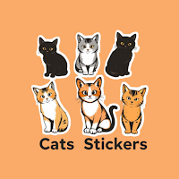 Cats Stickers For WhatsApp