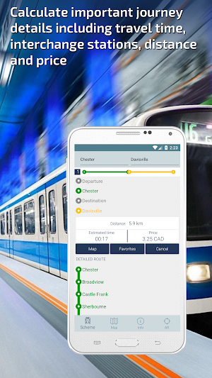 Toronto Subway Guide and Metro Route Planner Screenshot 2