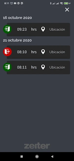 ZeiterApp4 Screenshot 2