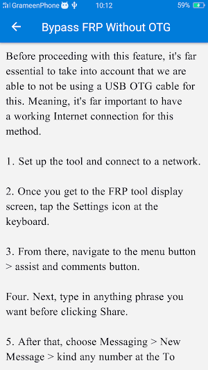 FRP Bypass Android Guide Screenshot 2