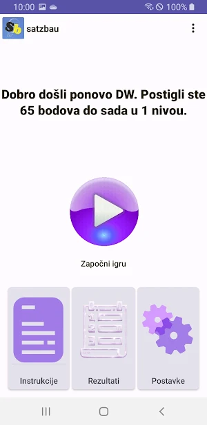 Njemački jezik: Satzbau igra Screenshot 0