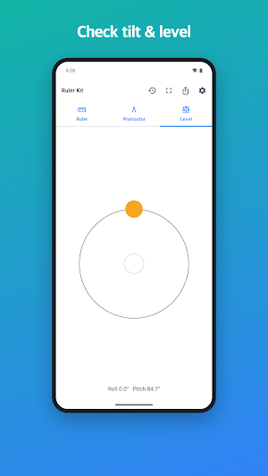 Ruler Kit: Protractor & Level Screenshot 3