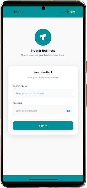 Treatar Business Screenshot 0