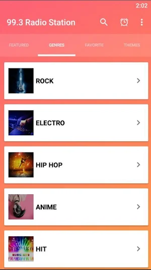 99.3 radio station app radio fm 99.3 Screenshot 2