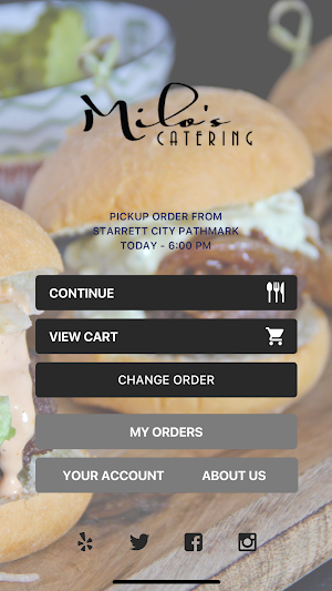 Milo's Catering Screenshot 0
