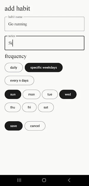 Habits Screenshot 3