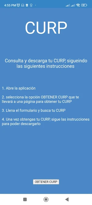 CURP MÉXICO Enlace Consulta Screenshot 1