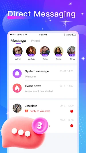 Vibe Party Voice Chat Screenshot 2