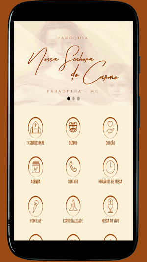 Paróquia de Nossa Senhora do Carmo - Paraopeba MG Screenshot 0
